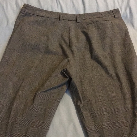 GAP black and white plaid trouser pants - Picture 4 of 5